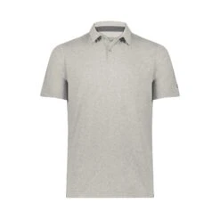 Holloway Eco Revive™ Ventura Soft Knit Polo (Q106222) -Qualityimprint Shop Q106222 greyheather polo shirts with logo 6