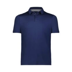 Holloway Eco Revive™ Ventura Soft Knit Polo (Q106222) -Qualityimprint Shop Q106222 navy polo shirts with logo 7