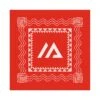 795 Series Wave-A-Hanky - Red (Q108222) -Qualityimprint Shop Q108222 red handkerchiefs with logo 1