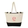 Barcelona Canvas & Jute Tote (Q111722)