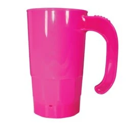 20 Oz. Stackable Beer Stein (2 Side) FC (Q113822) -Qualityimprint Shop Q113822 neonpink blank beermugs withlogo 7