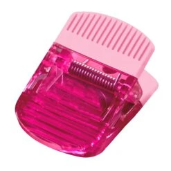 Square Power Clip (Q117476) -Qualityimprint Shop Q117476 trans pink clips with logo 10