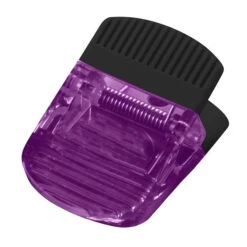 Square Power Clip (Q117476) -Qualityimprint Shop Q117476 trans purple clips with logo 11