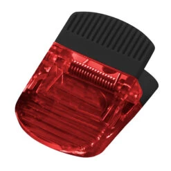 Square Power Clip (Q117476) -Qualityimprint Shop Q117476 trans red clips with logo 12