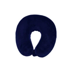 Memory Foam Travel Neck Pillows (Q117511) -Qualityimprint Shop Q117511 navy pillows with logo 2