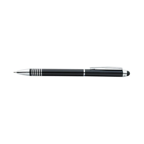 Chrome Accent Metal Twist Stylus Pens (Q130311) 3 Chrome Accent Metal Twist Stylus Pens (Q130311) - Image 3