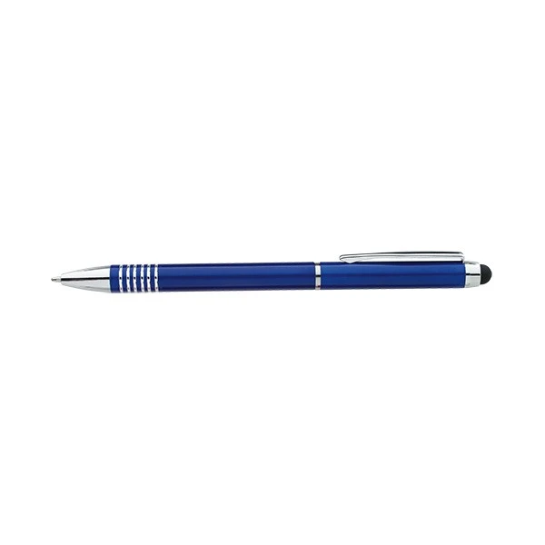Chrome Accent Metal Twist Stylus Pens (Q130311) 4 Chrome Accent Metal Twist Stylus Pens (Q130311) - Image 4