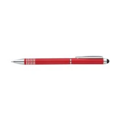 Chrome Accent Metal Twist Stylus Pens (Q130311) 10 Chrome Accent Metal Twist Stylus Pens (Q130311) -Qualityimprint Shop Q130311 red pens with logo 4