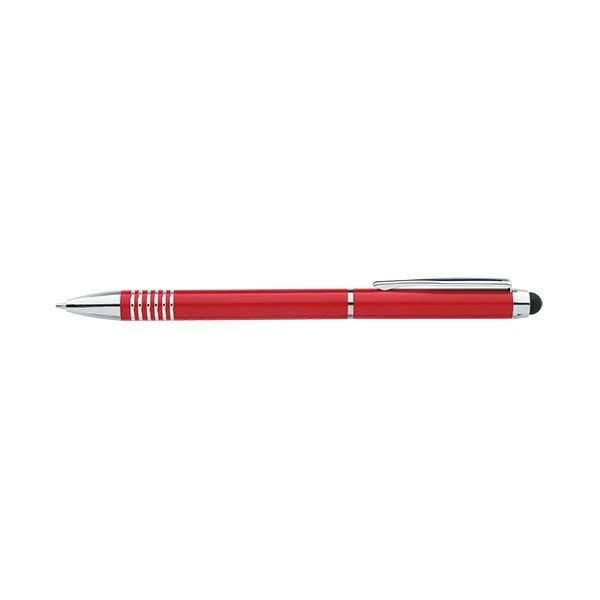 Chrome Accent Metal Twist Stylus Pens (Q130311) 5 Chrome Accent Metal Twist Stylus Pens (Q130311) - Image 5