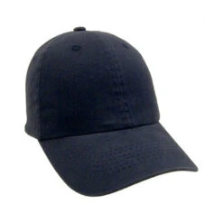 Unconstructed Deluxe Washed Brushed Cotton Twill Caps (Q131411) -Qualityimprint Shop Q131411 navy caps with logo 5