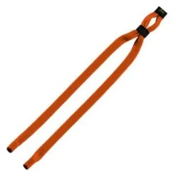 1/2" Double-Thick Cotton Trade Show Lanyard With Plastic Option Y Converter (Q13304) 24 1/2" Double-Thick Cotton Trade Show Lanyard With Plastic Option Y Converter (Q13304) -Qualityimprint Shop Q13304 4 orange