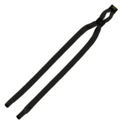 1/2" Double-Thick Cotton Trade Show Lanyard With Plastic Option Y Converter (Q13304) 29 1/2" Double-Thick Cotton Trade Show Lanyard With Plastic Option Y Converter (Q13304) -Qualityimprint Shop Q13304 9 black