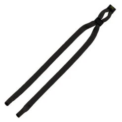1/2" Double-Thick Cotton Trade Show Lanyard With Plastic Option Y Converter (Q13304) 30 1/2" Double-Thick Cotton Trade Show Lanyard With Plastic Option Y Converter (Q13304) -Qualityimprint Shop Q13304 black lanyards with logo 2