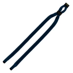 1/2" Double-Thick Cotton Trade Show Lanyard With Plastic Option Y Converter (Q13304) 36 1/2" Double-Thick Cotton Trade Show Lanyard With Plastic Option Y Converter (Q13304) -Qualityimprint Shop Q13304 navy lanyards with logo 8