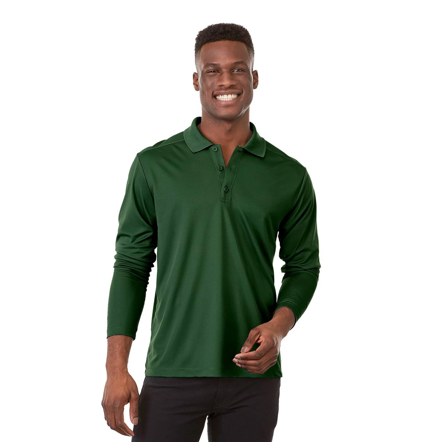 Elevate Men's MORI Long Sleeve Polo (Q143322) 7 Elevate Men's MORI Long Sleeve Polo (Q143322) - Image 7