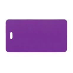 Two-ColorLuggage Tag (Q145311) -Qualityimprint Shop Q145311 purple blank luggagetags withlogo 6