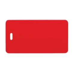 Two-ColorLuggage Tag (Q145311) -Qualityimprint Shop Q145311 red blank luggagetags withlogo 3