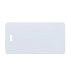 Two-ColorLuggage Tag (Q145311) -Qualityimprint Shop Q145311 white blank luggagetags withlogo 8