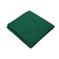 Polyester Fleece Stadium Blanket (Q149311) -Qualityimprint Shop Q149311 hunter green blankets with logo 6