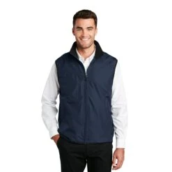 Port Authority® Challenger™ Vest (Q150511) -Qualityimprint Shop Q150511 TrueNavy Vests with logo 1
