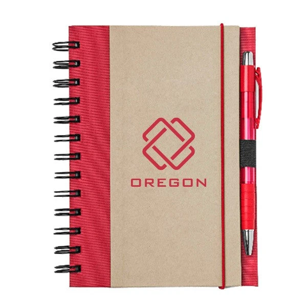 Recycled Color Spine Notebook (Q152235) 1 Recycled Color Spine Notebook (Q152235)