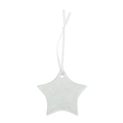 Hammered Glass Ornaments (Q153911) -Qualityimprint Shop Q153911 star holiday gifts with logo 3