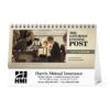 The Saturday Evening Post Desk Calendars (Q154711) -Qualityimprint Shop Q154711 white deskcalendars withlogo beautyshot 1