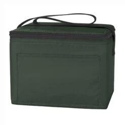 Budget Cooler Bag (6 Pack) (Q15543) -Qualityimprint Shop Q15543 forestgreen coolerbags with logo 3