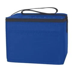 Budget Cooler Bag (6 Pack) (Q15543) -Qualityimprint Shop Q15543 royal coolerbags with logo 12