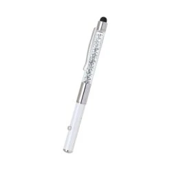 2 In 1Laser Pointer With Capacitive Stylus (Q158222) -Qualityimprint Shop Q158222 pearlwhite stylus pens with logo 4
