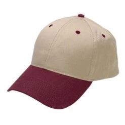 Pro-Lite Caps (Q163711) -Qualityimprint Shop Q163711 khaki burgundy caps with logo 10