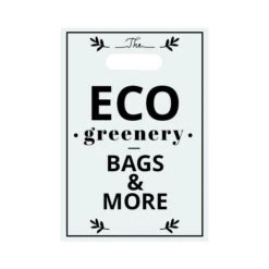 2 Sides Full Color Oxo-Biodegradable Die Cut 9 X 13 (Q164811)