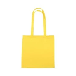 Natural Cotton Tote Bags (15" W X 15" H) (Q169311) -Qualityimprint Shop Q169311 yellow tote bags with logo 3