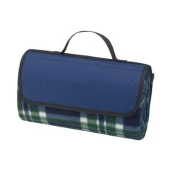 The Park Blanket (Q17061) -Qualityimprint Shop Q17061 navyblue front blankets withlogo 4