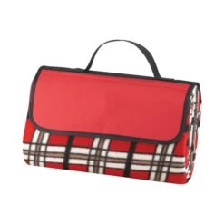 The Park Blanket (Q17061) -Qualityimprint Shop Q17061 red front blankets withlogo 5