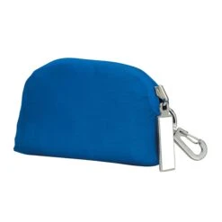 Foldable Tote With Lobster Clip (Q174311) -Qualityimprint Shop Q174311 blue blank totebags withlogo 3