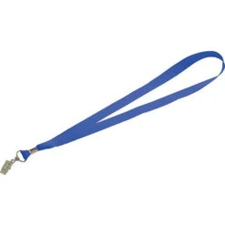 Lanyard With Bulldog Clip (Q174776) -Qualityimprint Shop Q174776 royalblue lanyards with logo 7