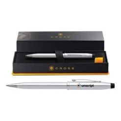 Cross® Century II Lustrous Chrome Pen - Full Color Digital (Q186022)