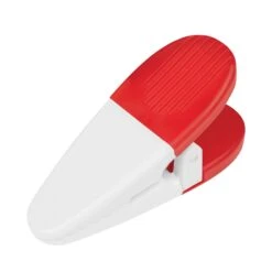 Alligator Magnet Clips (Q188311) -Qualityimprint Shop Q188311 white red clips with logo 3