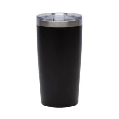 Stormy 20 Oz. Double Wall Stainless Steel Tumbler (Q190111) -Qualityimprint Shop Q190111 black tumblers with logo 6