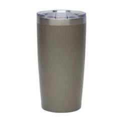 Stormy 20 Oz. Double Wall Stainless Steel Tumbler (Q190111) -Qualityimprint Shop Q190111 gray tumblers with logo 4
