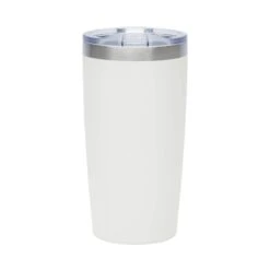 Stormy 20 Oz. Double Wall Stainless Steel Tumbler (Q190111) -Qualityimprint Shop Q190111 white tumblers with logo 3