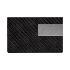 Pesaro Business Card Cases (Q190811) -Qualityimprint Shop Q190811 black business card holders with logo 2