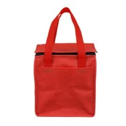 Insulated Cooler Lunch Tote Bags (Q195711) -Qualityimprint Shop Q195711 red cooler bags with logo 2