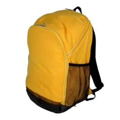 The Large Padded Back Multi Pocket Hikers Backpack (Q196422) -Qualityimprint Shop Q196422 yellow backpacks with logo 4