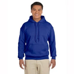Gildan Heavy Blend™ 8 Oz. 50/50 Hood (Q200676) -Qualityimprint Shop Q200676 royal sweatshirts with logo 11