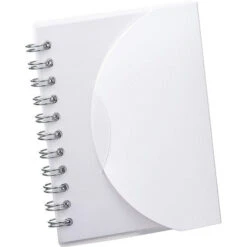 The Post Spiral Notebook (Q201455) -Qualityimprint Shop Q201455 white notebooks with logo 8