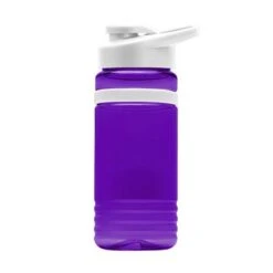 20 Oz. UpCycle RPET Bottle - Drink Thru Lid (Q203722) -Qualityimprint Shop Q203722 Plastic Sports Bottles with logo 3