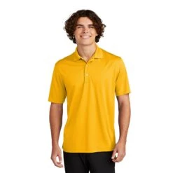 Sport-Tek® Dri-Mesh® Polo Shirts (Q205311) -Qualityimprint Shop Q205311 Gold Polo Shirts with logo 1