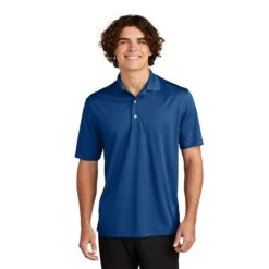 Sport-Tek® Dri-Mesh® Polo Shirts (Q205311) -Qualityimprint Shop Q205311 Royal Polo Shirts with logo 1